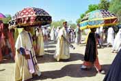 Procession during Timkat. Lalibela. Ethiopia.