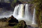 Waterfalls at Blue Nil. Bahar Dar. Ethiopia.