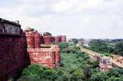 Fortress at Agra. India.