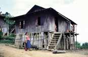 Hill tribe village. Area around Kalaw village. Myanmar (Burma).