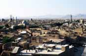 View to Yazd town. Iran.