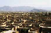 View to Yazd town. Iran.