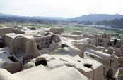 Desert village Kharanagh. Yazd town area. Iran.