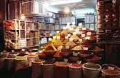 Spicy shop at bazaar (Bazar-e Vakil). Shiraz. Iran.