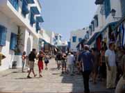 Tunis town. Tunisia .