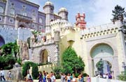 The National Palace of Pena, Sintra. Portugal.