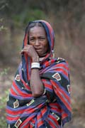 Local woman, around Jinka. Ethiopia.