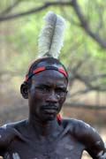 Local man, Murle village. Ethiopia.