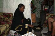 Coffee ceremony, Addis Abeba. Ethiopia.