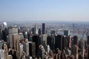 View from Empire State Building, Manhattan, New York. United States of America.