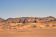 Pyramids at Meroe. Sudan.