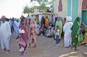 Waiting for whirling dervishes. Hamed-an Nil Mosque, Khartoum (Omdurman). Sudan.