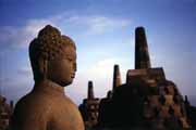 Borobudur temple. Java, Indonesia.