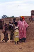 Villagers from Bor�. Mali.