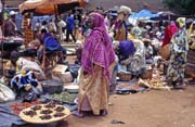 Traditional Monday market, Djenn� city. Mali.