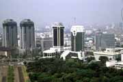 View from the monument, Jakarta. Java, Indonesia.
