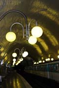 Metro station, Paris. France.