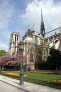 Notre Dame cathedral, Ile de la Cit�, Paris. France.