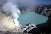 Kawah Ijen Vulcano. Java,  Indonesia.