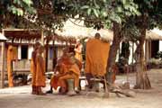 Temple in Luang Prabang. Laos.