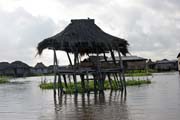 Voodoo shrine at Ganvi� town. Benin.