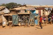 Street market at N'Gaound�r� town. Cameroon.