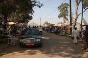 Street market at N'Gaound�r� town. Cameroon.