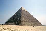 Pyramid of Chephren. Egypt.