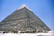 Pyramid of Chephren. Egypt.