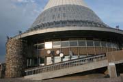 The tower on the top of Jested hill is unique from architecture perspective. It was built in 1963-1966 and its architect Karel Hubacek received Perret's Prize of the International Union of Architects for it. Czech Republic.