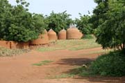 Villages between cities Niamey and Agadez. Niger.
