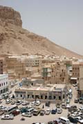 Center of Sayun town at Wadi Hadramawt area. Yemen.