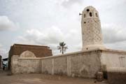 One of the many old mosque at the Zabid town. Yemen.