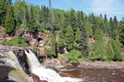 Goosberry Falls, North Shore, Minnesota. United States of America.