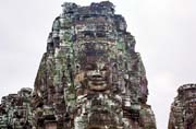 The Bayon - temple of smiling faces. Angkor Wat temples area. Cambodia.