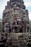 The Bayon - temple of smiling faces. Angkor Wat temples area. Cambodia.