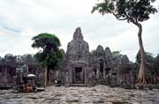 The Bayon - temple of smiling faces. Angkor Wat temples area. Cambodia.