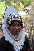 Akha woman, area around Kengtung town. Myanmar (Burma).