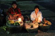 Night market, Mrauk U. Myanmar (Burma).