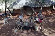 Shangan village. South Africa.