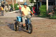Transportation to morning market, Camaguey. Cuba.