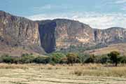 Two canyons, l'Isalo National park. Madagascar.