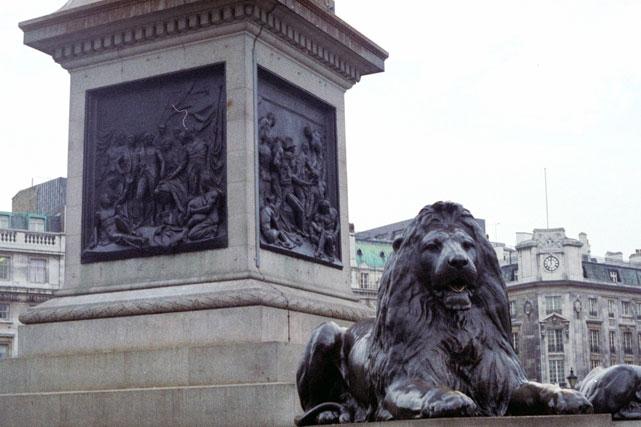 Trafalger Square, London. Great Britain.