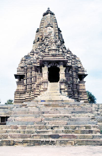 Temple at Khajuraho. India.