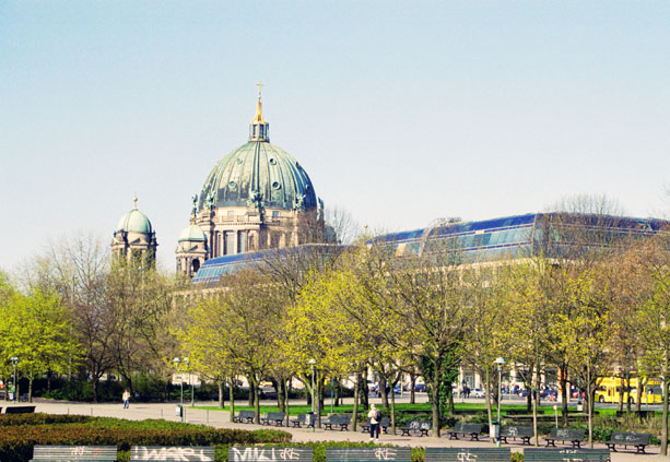 View to Berliner Dom (Berlin Cathedral). Berlin. Germany.