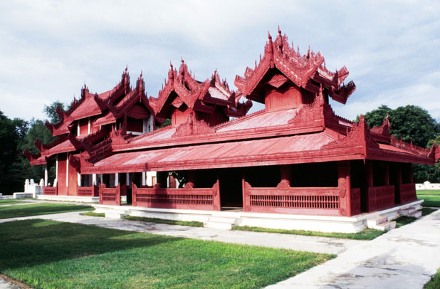 Mandalay palace. Myanmar (Burma).