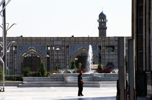 Entrance to the Holy Shrine of Emam Reza (Astan-e Qods-e Razavi). Mashhad. Iran.