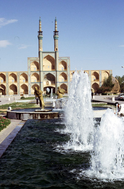 Amir Chakhmaq Mosque at Yazd town. Iran.