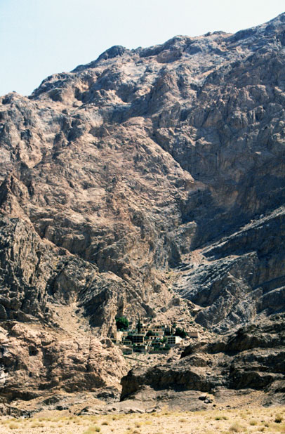 Zoroastrian temple Chak Chak. Yazd town area. Iran.
