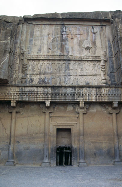 Tomb of king Artaxerxes II. Persepolis. Iran.